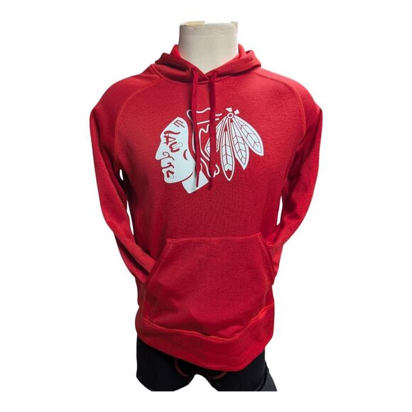 adidas Other - Adidas Chicago Blackhawks Red Hoodie – Large (23×29)